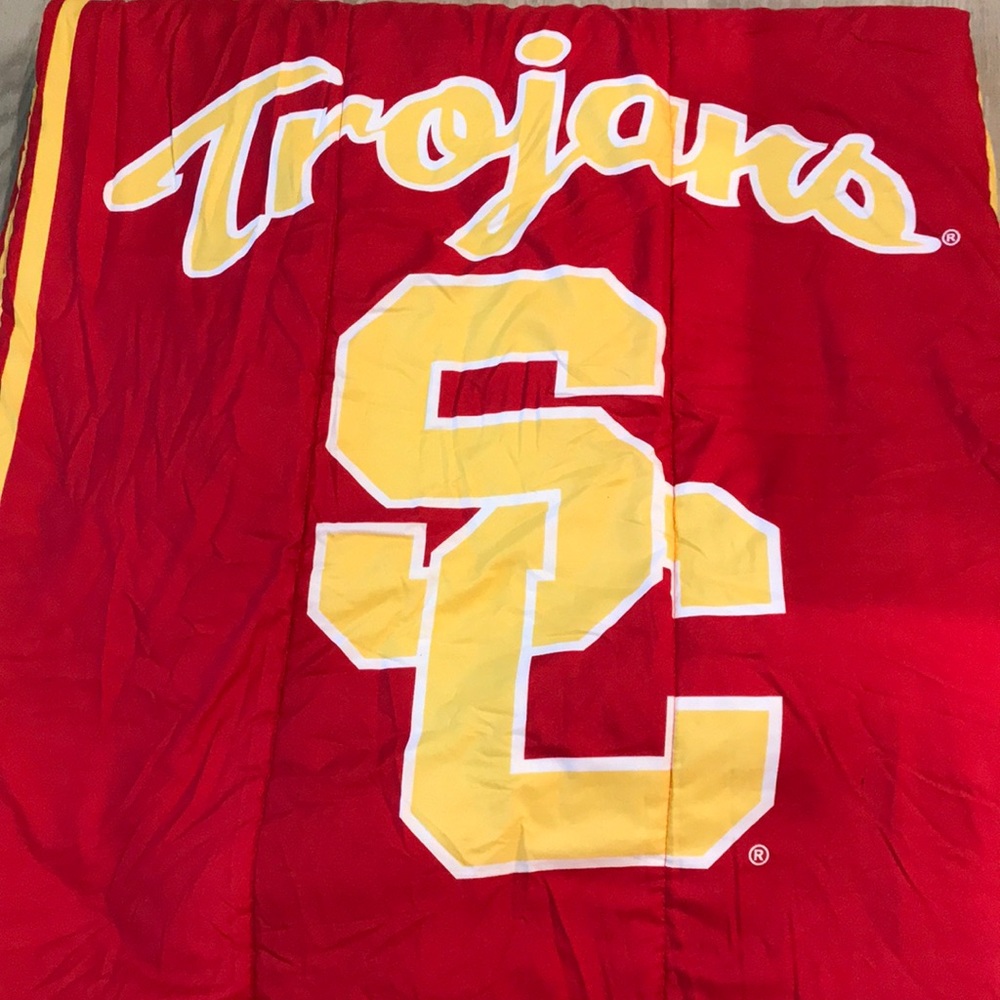 USC Trojan twin comforter